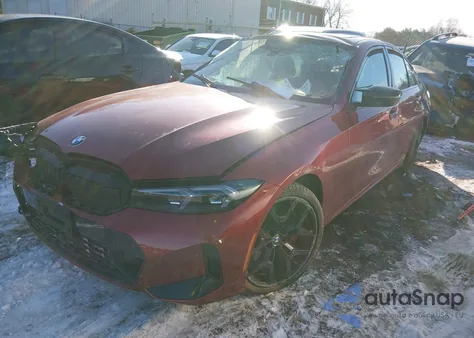 2026 BMW M340I xDrive Na from USA, damaged, VIN 3MW69FT00T8F87435